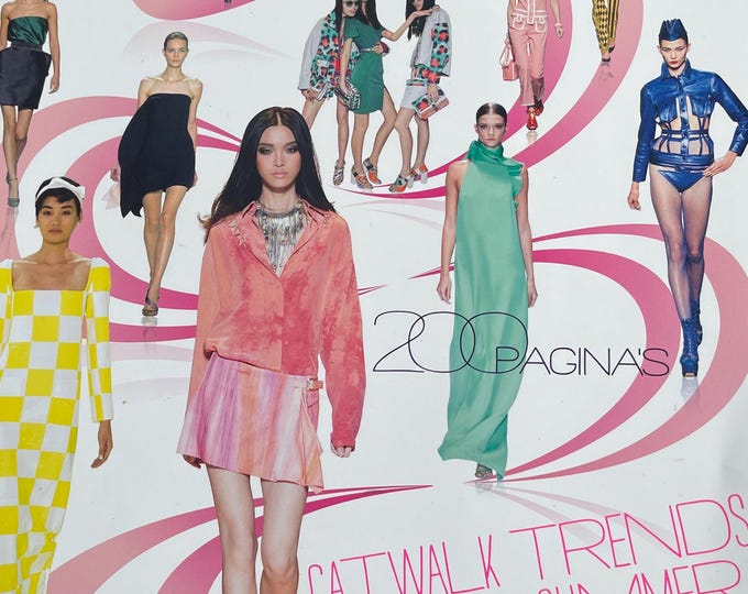 For Women who read fashion -magazine Marie Claire Special edition catwalk trends spring summer 200 pages!