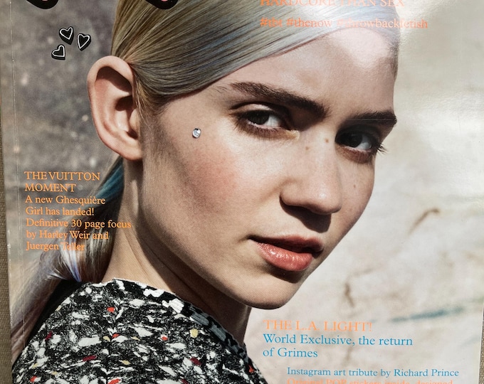 Pre-Owned rare Fashion magazine POP 2014 cover Alexa Chung - Autumn Winter