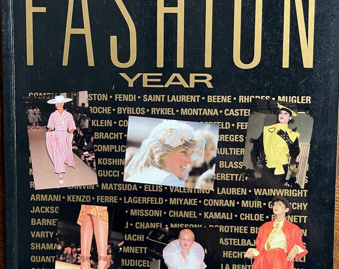 For Women who read fashion -THE FASHION YEAR 1983 Diana!-Iconic style & Photography Collectible fashion Culture!