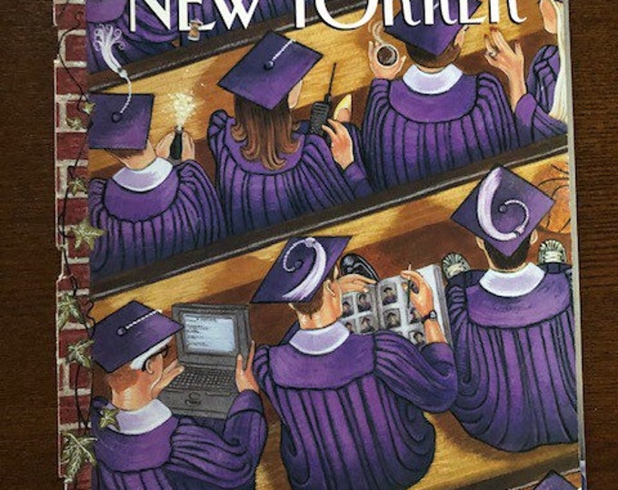 The cover's just the beginning - Magazine The New Yorker Iconic Journalism & Cartoons - Collectible Issue Gift for magazine lovers!