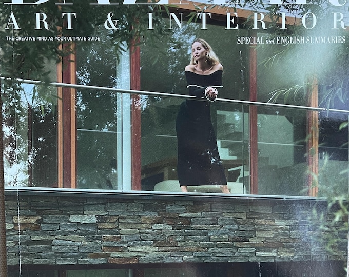 Fashion rare magazine HARPER'S BAZAAR Netherlands Art & Interior