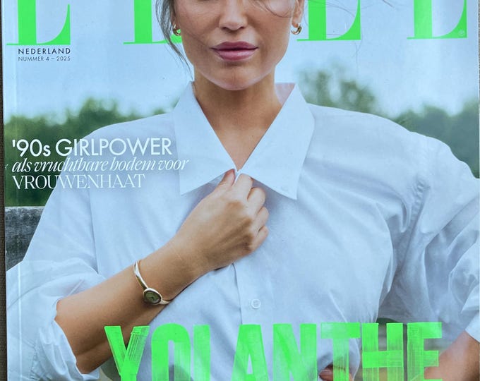 fashion magazine Elle magazine Netherlands -cover YOLANTHE - Fashion reports