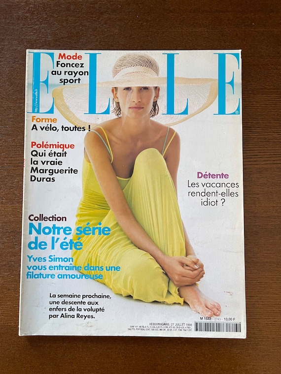 洋書 Elle july 1998 Minnie D MINNIE DRIVER - InSTYLE Mag