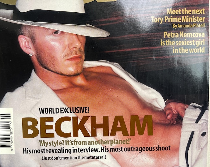 Pre-Owned Vintage magazine GQ 2002 David Beckham
