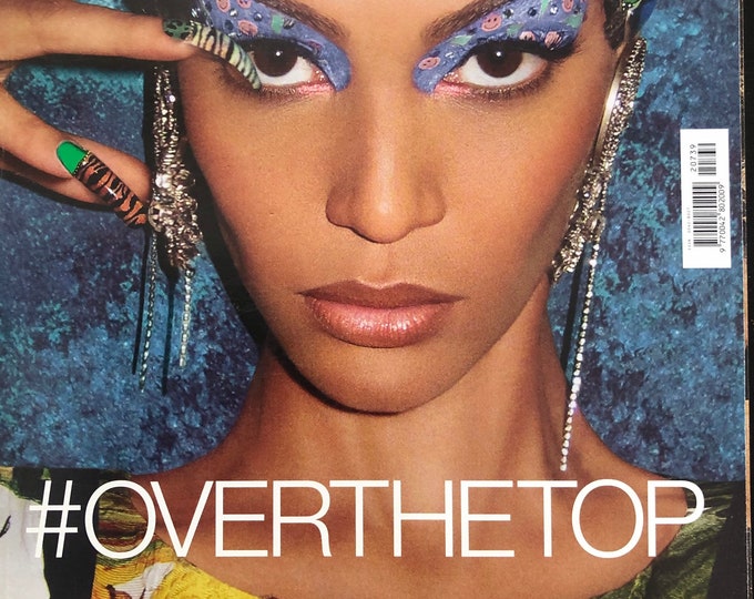 Pre-Owned Vogue Italia magazine March 2012 - cover Over The Top
