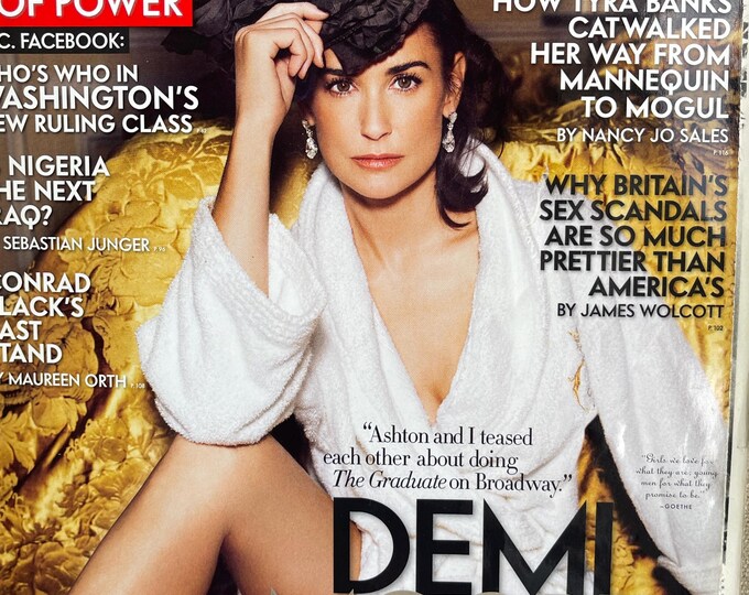 Pre-Owned Magazine Vanity Fair 2007 - Demi Moore