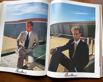 Pre-owned Vintage Rare Fashion Magazine Harper's Bazaar Men's