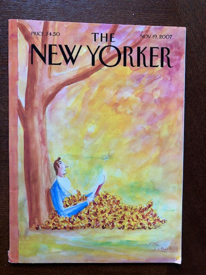 Pre-Owned The New Yorker 2007 Iconic Journalism & Cartoons - Collectible Issue Gift for magazine lovers! image 1