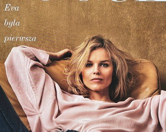 Fashion Magazine Vogue Poland cover Eva Byla Pierwsza-Iconic fashion Style & Photography Fashion Models - Editorials