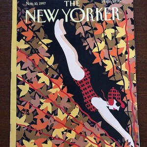 The cover's just the beginning - The New Yorker 1997 Iconic Journalism & Cartoons - Collectible Issue Gift for magazine lovers!