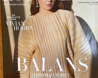 Pre-Owned Fashion rare magazine HARPER'S BAZAAR Netherlands cover Vivian Hoorn