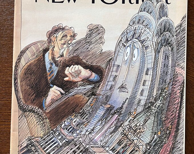 The cover's just the beginning - The New Yorker 2000 Iconic Journalism & Cartoons - Collectible Issue Gift for magazine lovers!