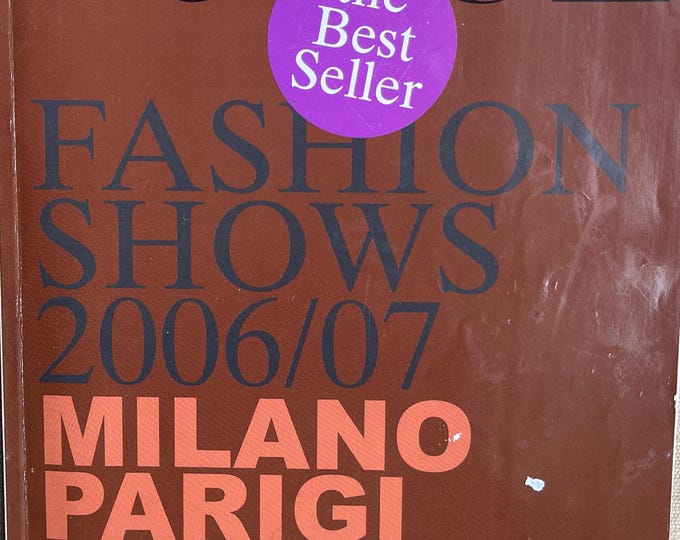 Pre-Owned Vogue Italia supplemento Fashion Shows 2006/07