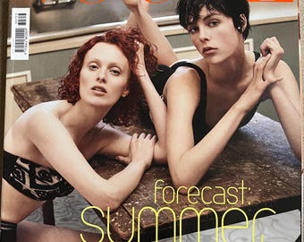 Magazine Vogue Italia cover by Steven Meisel -I conic style & Cover Photography Fashion Models