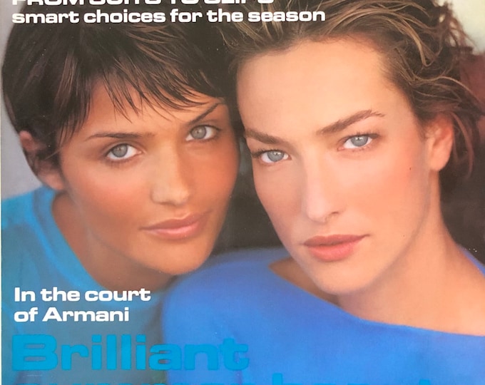 Vogue magazine June 1994 - Helena Christensen - Tatjana Patitz
