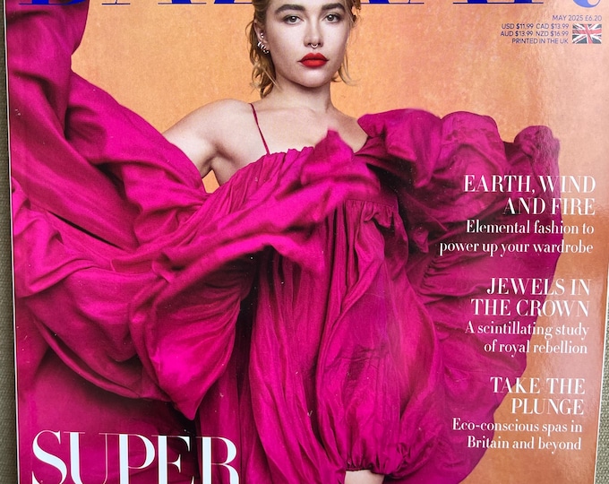 Fashion magazine HARPER'S BAZAAR cover Super Woman Florence High on fame!