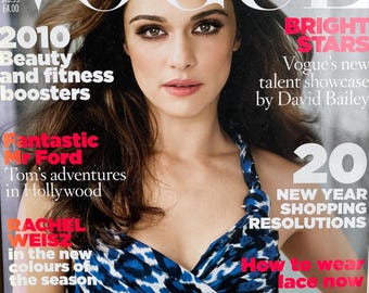 Pre-Owned Vogue magazine British January 2010 - cover Rachel Weisz
