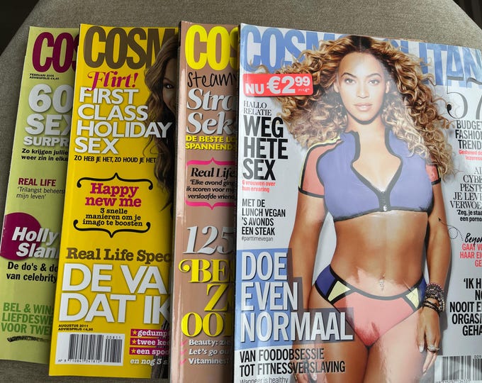 For Women who read fashion - 5x Magazine Cosmopolitan cover image Beyonce