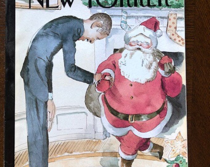 Vintage NYC Cultural magazine, no address label on cover! Iconic Journalism & Cartoons - Collectible Issue Gift for magazine lovers!