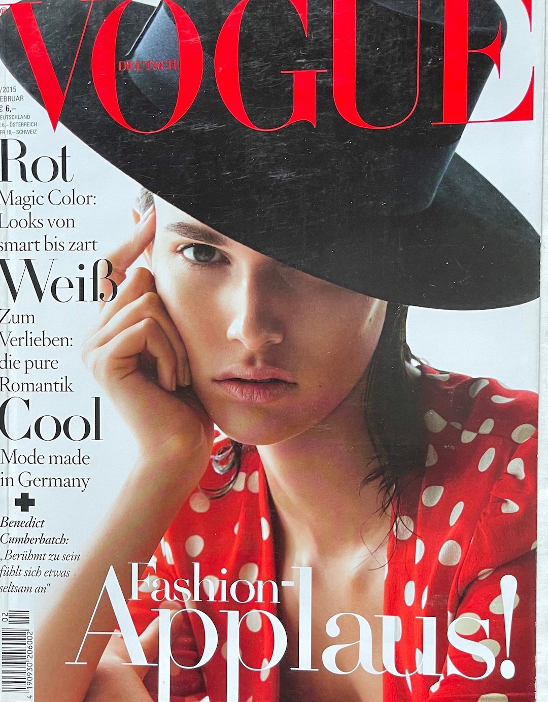 Own a Piece of Vogue History -magazine Vogue Germany Cover Vanessa