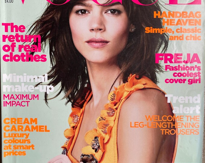 Pre-Owned Vogue magazine - cover Freja