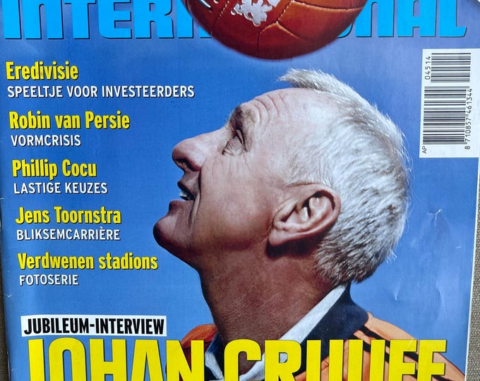 Vintage Football album Johan Cruyff