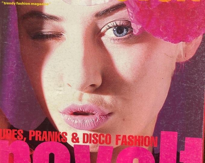 Vintage rare fashion magazine i-D 1988 The Revolution issue No.58 -Youth Culture & Fashion- Iconic Style Photography- Collectible Magazine