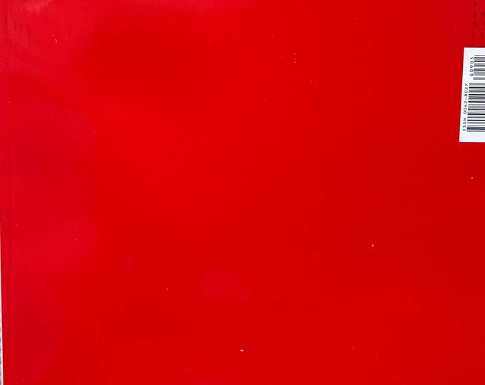 Magazine Vogue Italia Valentino edition cover RED -Iconic style & Cover Photography Fashion Models Collectible Issue!