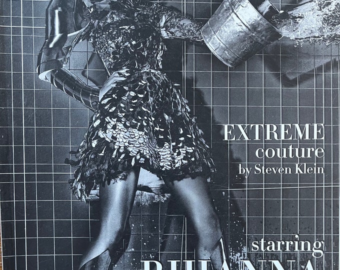 Pre-Owned Vogue Italia September 2009 - cover Rihanna - Extreme Couture by Steven Klein