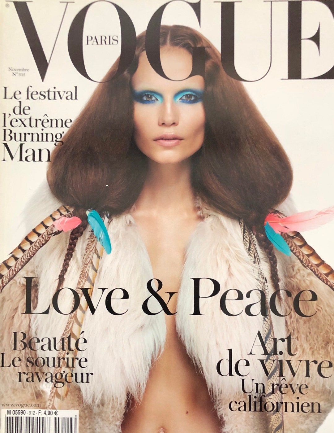Own A Piece Of Vogue History magazine Vogue Paris Cover Natasha Poly own-a-piece-of-vogue-history-magazine-vogue-paris-cover-natasha-poly