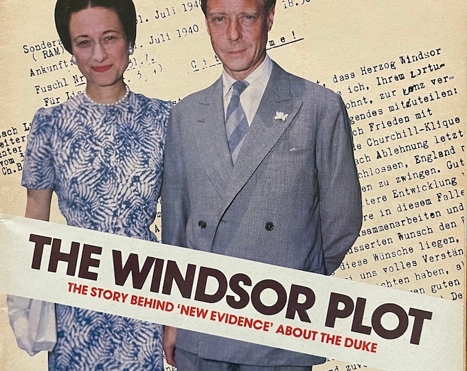 Collectible - Vintage rare Magazine NOW June 1980 the Windsor plot!-Vintage Print -Iconic stories, Phorhography Collectible Retro issue