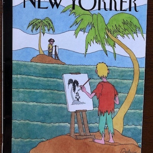 The cover's just the beginning - The New Yorker 2009 Iconic Journalism & Cartoons - Collectible Issue Gift for magazine lovers!