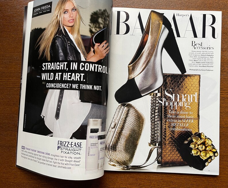 Omslagsbild för begagnad tidskrift Harper's Bazaar KATE WINSLET bild 7