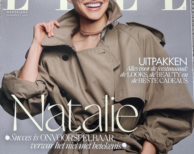 fashion magazine Elle magazine Netherlands -cover Natalie Portman