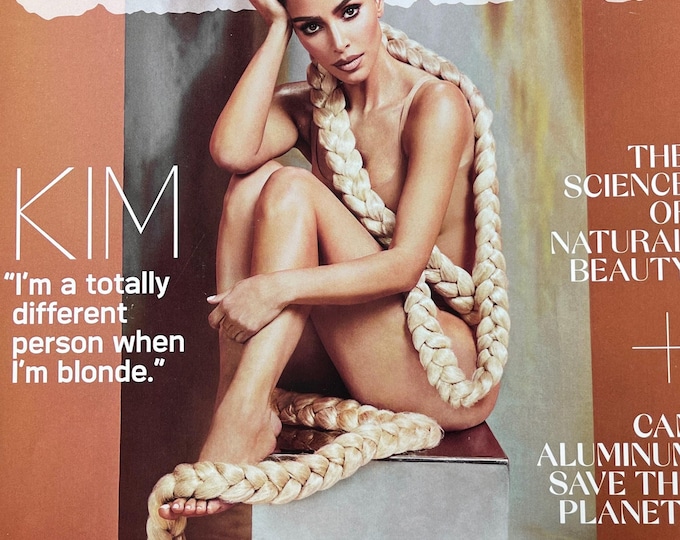 For Women who read fashion -Fashion magazine ALLUR cover look Kim Kardashian
