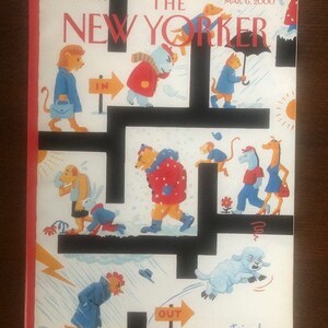 The cover's just the beginning - THE NEW YORKER 2000 Iconic Journalism & Cartoons - Collectible Issue Gift for magazine lovers!