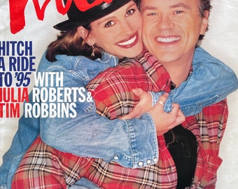 Vintage rare unique INTERVIEW magazine 1995 Julia Roberts!Culture icon-Celebrity Interviews & Art -Vintage Collectible issue