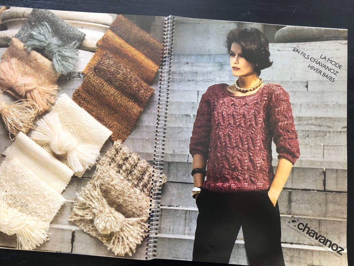 INTERNATIONAL TEXTILES Magazine 1983 Etsy