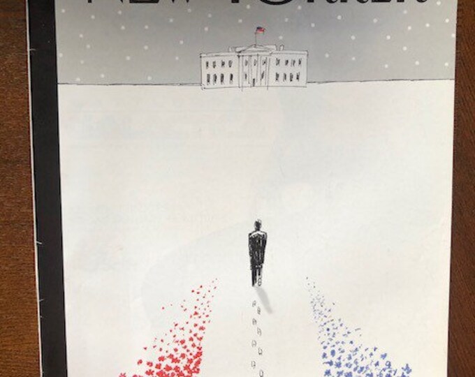 The cover's just the beginning - The New Yorker 2009 Iconic Journalism & Cartoons - Collectible Issue Gift for magazine lovers!