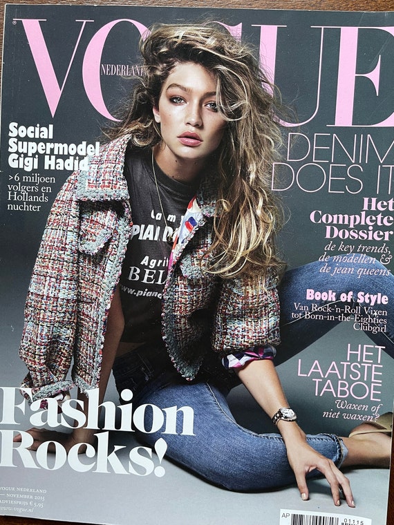 Own a Piece of Vogue History -unique Rare Magazine Vogue