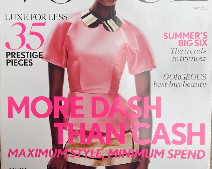 Pre-Owned magazine Vogue supplement 2012 - H&M association - More Dash Than Cash