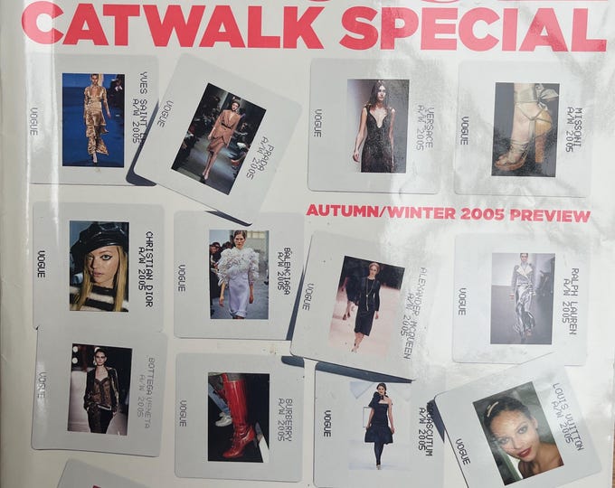 Pre-Owned magazine Vogue supplement 2005 - Catwalk Special