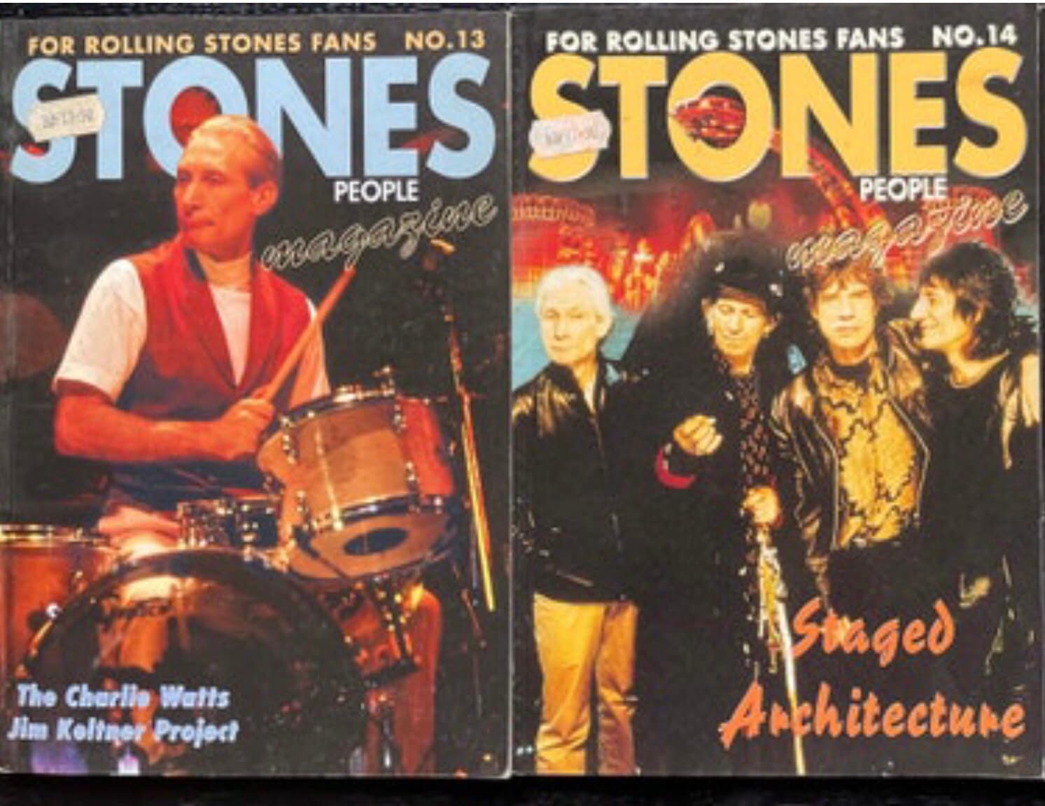 Pre-owned Vintage Rare Stones 2x Magazines 2000 for the Rolling