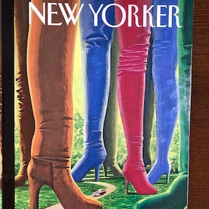 Vintage NYC Cultural magazine, no adress label on cover! Iconic Journalism & Cartoons - Collectible Issue Gift for magazine lovers!