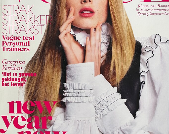 Vogue fashion magazine Netherlands cover Rianne van Rompaey-Iconic Covers & Editorials-Fashion Style Photography