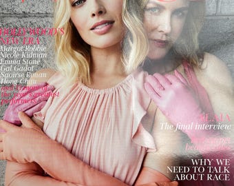 Own a piece of Vogue history -Unique Magazine Vogue Margot Robbie !-Iconic Style Fashion Covers Photography Models & Editorials