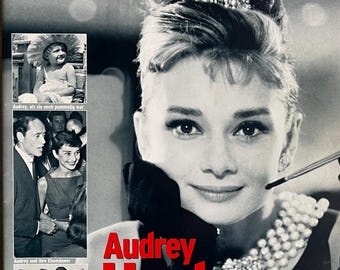 Revista alemana de segunda mano Frau im Spiegel Legenden 2005. Especial de Audrey Hepburn, revista de souvenirs
