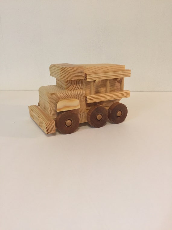 Chunky Truck Wooden Fire Truck with Ladders