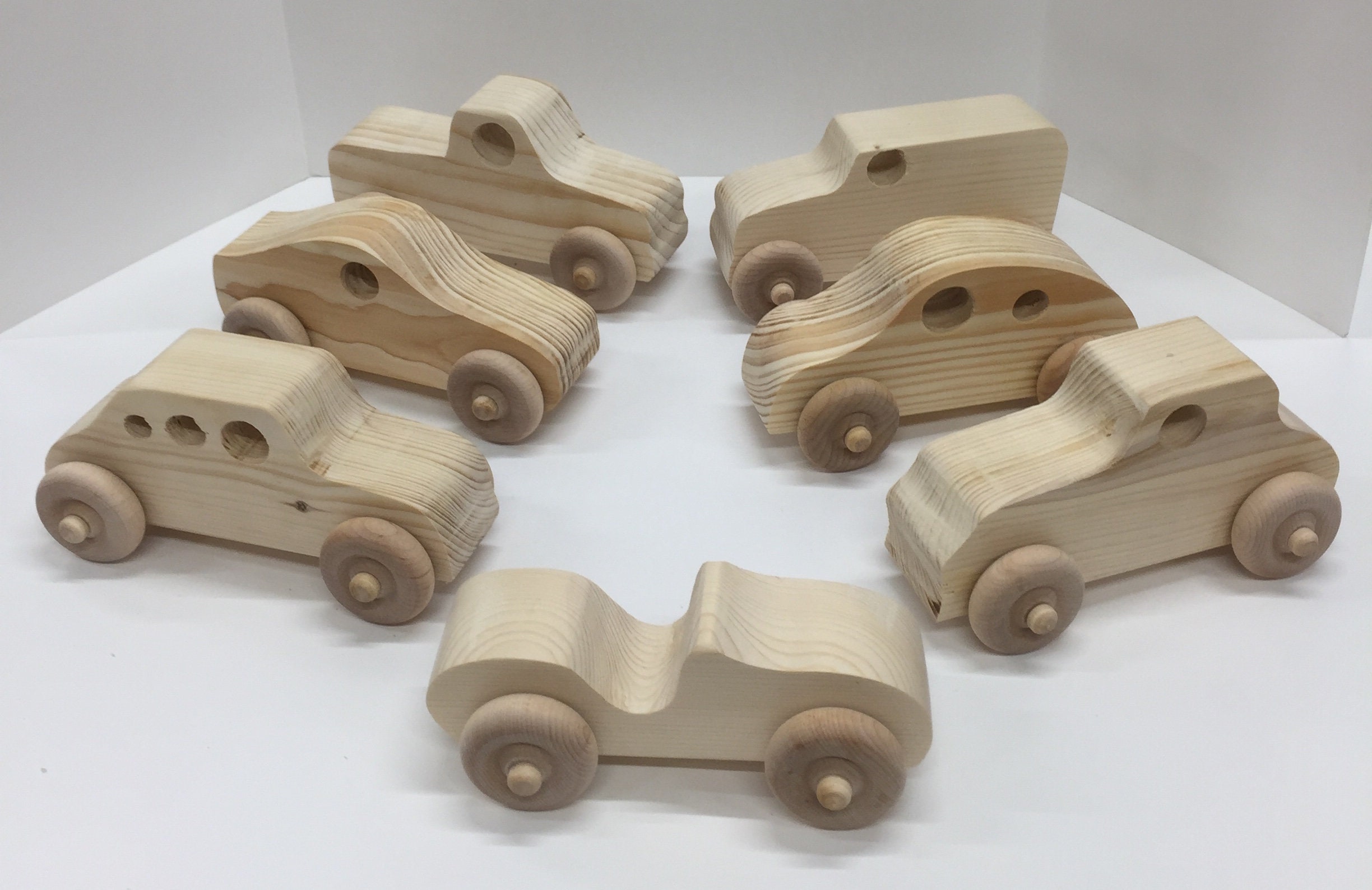 Wooden Toy Car