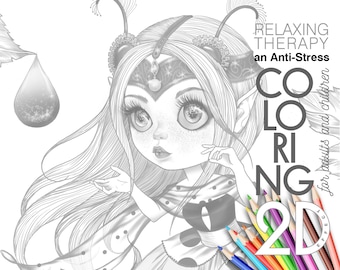 Download Ladybug Coloring Etsy